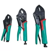 Набор клещей зажимных Cr-V с фиксатором 140/180/250 мм, прорезиненные, "MAXIMUM" 188 MX 12837